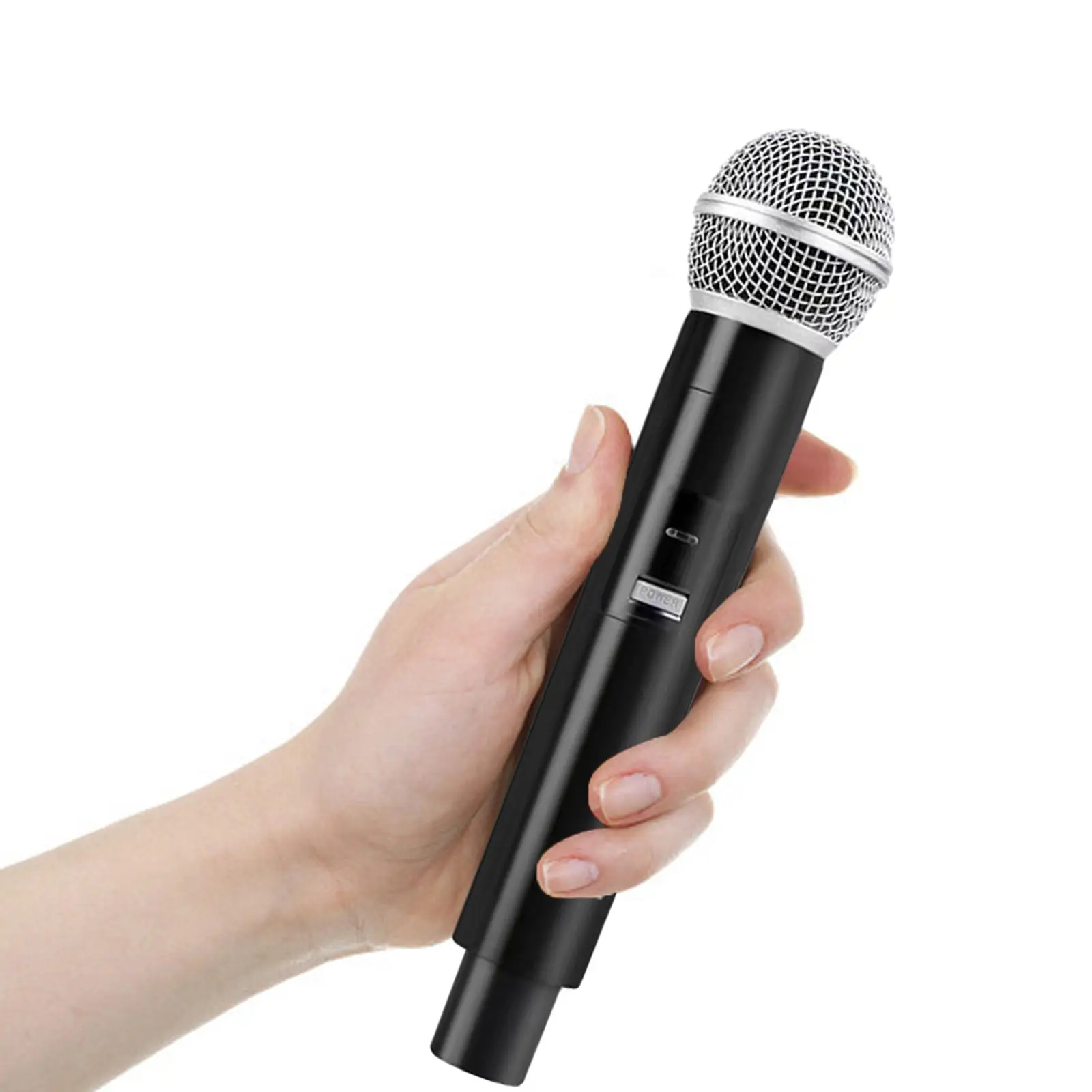 Artificial Microphone Pretend Play Halloween Play Handheld Realistic Prop Microphone for Party Cosplay Weddings Costume