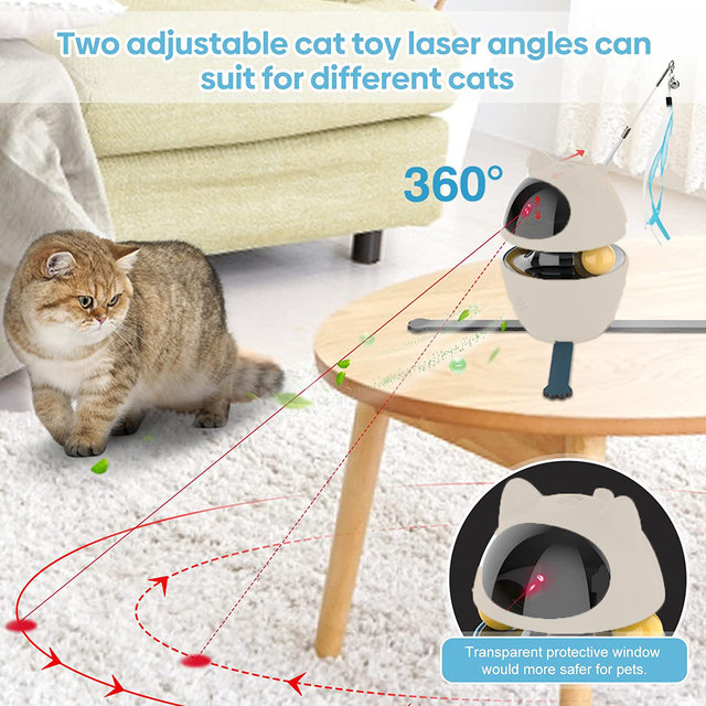 HOOPET Interactive Toys for Cats Indoor Kitten Rotating Toys Funny Exercise  Tower Boredom Turntable Teaser Plume Cat Durable Toy - AliExpress