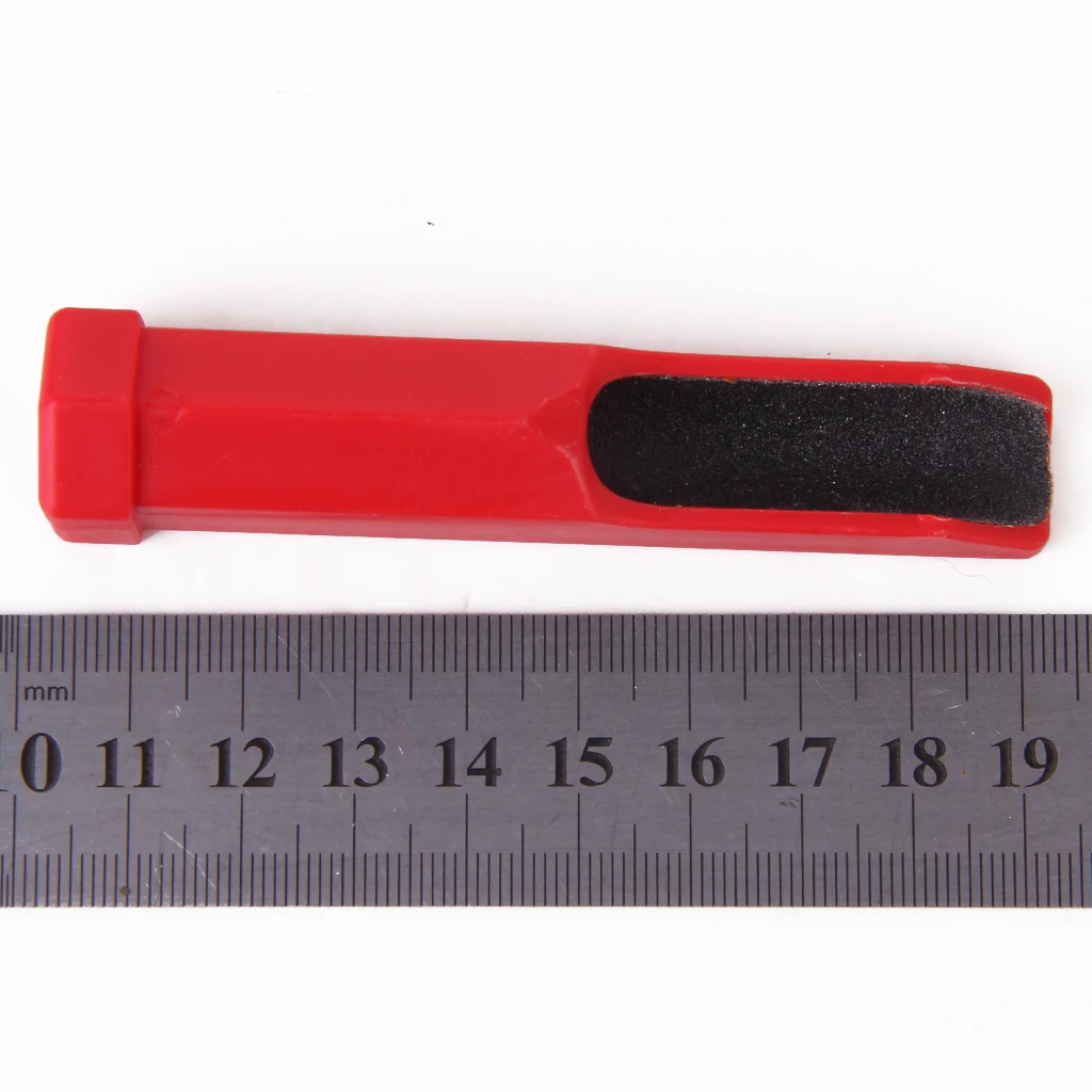 Billiard Pool Cue Tip Tool Snooker Tips Shaper Burnisher Repair Tool Red