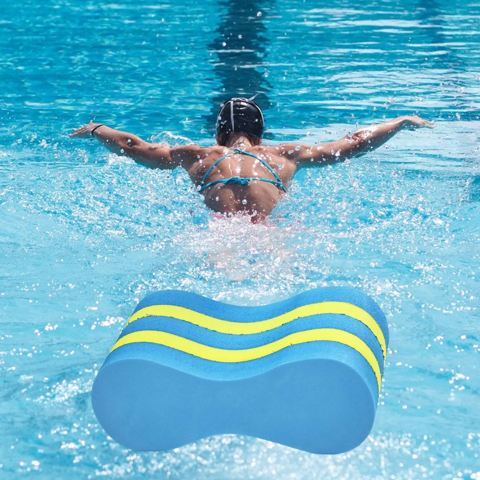 EVA Pull Buoy Float Flotation Stroke Water Exercise for Gear Aquatic Fitness Swimming Stroke