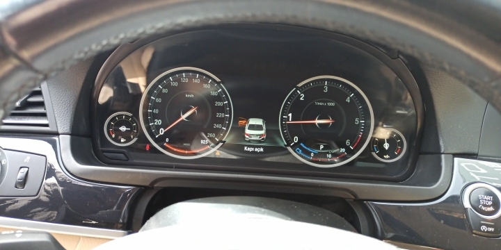 Original neues cmi display 10,3 zoll DJ103FA-01A für bmw f01 f02 f07 f10 f11 6wb voll led dashboard 9363263 – Detail 5