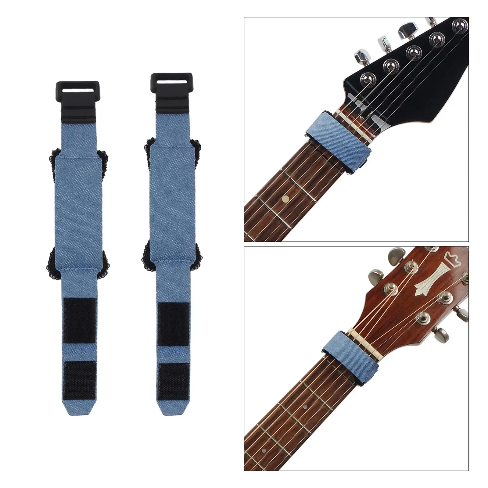 Bass Guitar Strings Mute Fretboard Mute Straps Damper Universal Adjustable