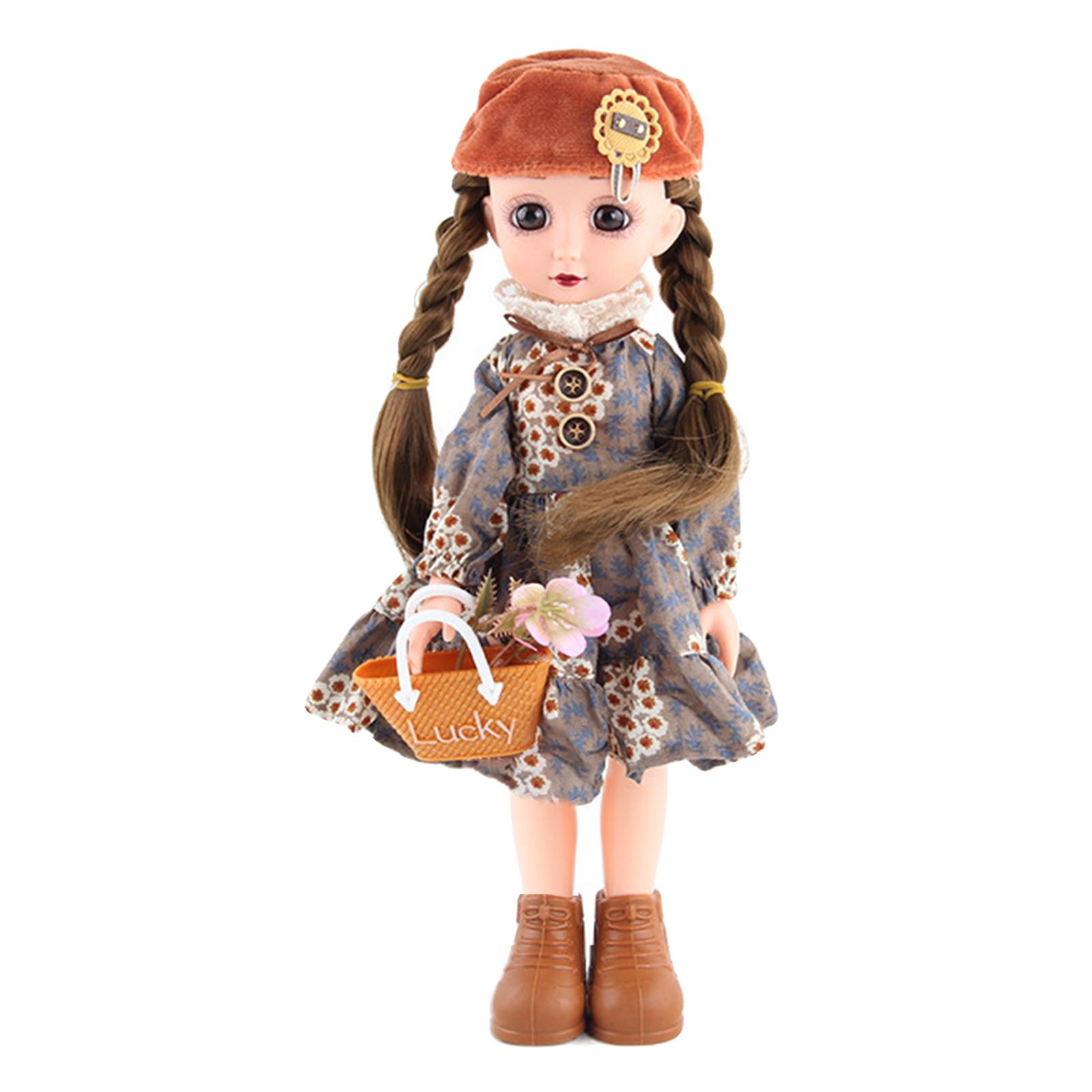 Beautiful Baby Doll Princess Doll Dress up Doll Toy Fashion Dress for Kids