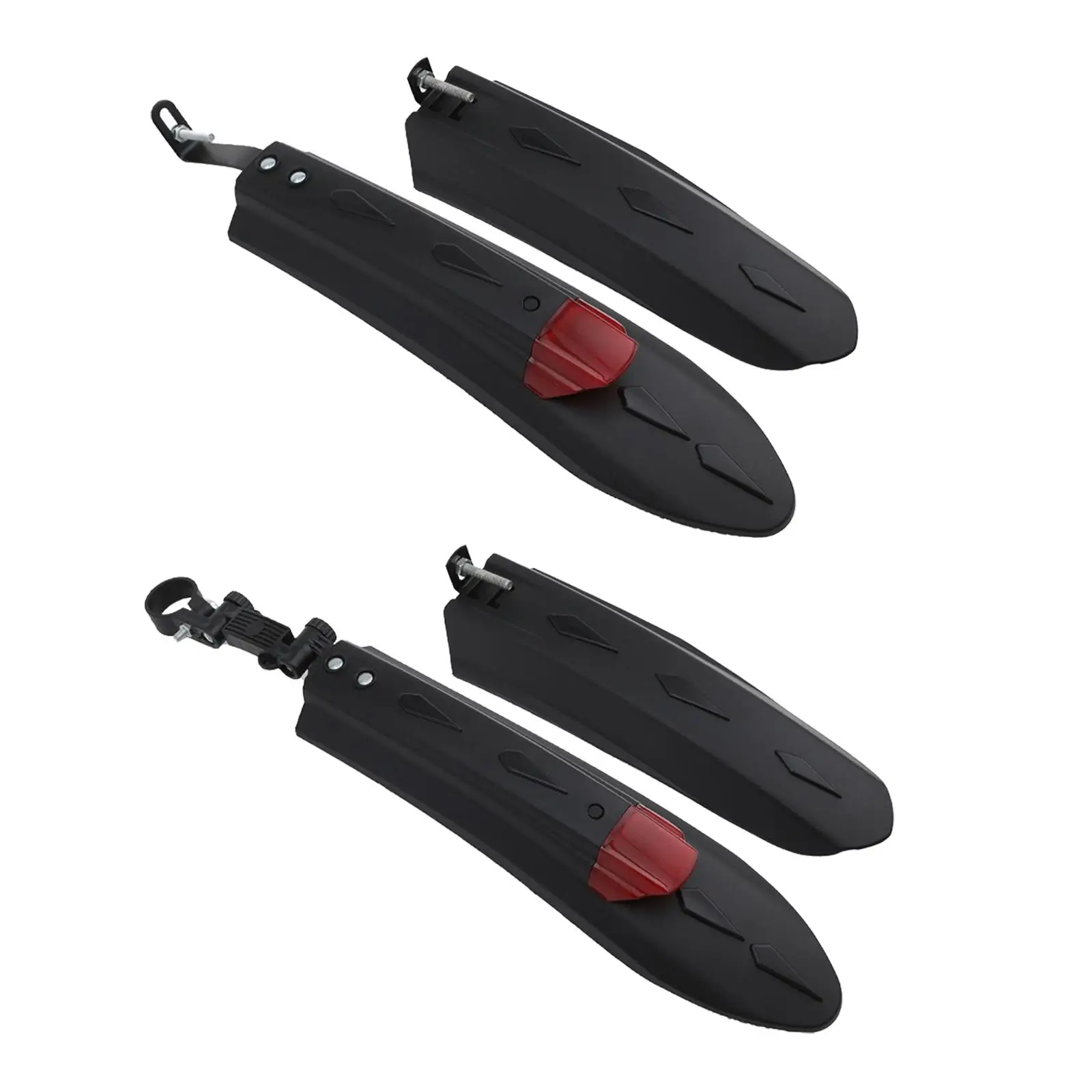 Bike Mudguard Set Easy Installation Durable Bike Front Rear Fenders Bicycle Mud Guard for Sports Road Bike Riding Repair