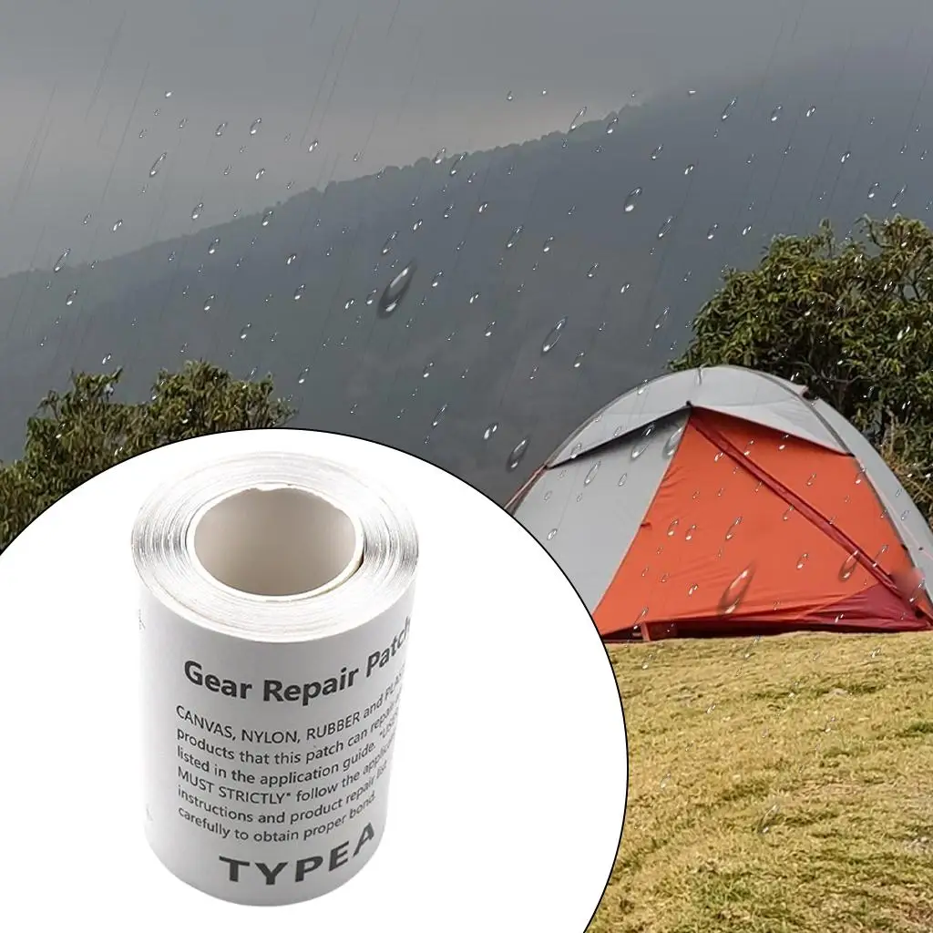 Camping Awnings Tent Patch Transparent TPU Repair Tape for Water Toys Kayak