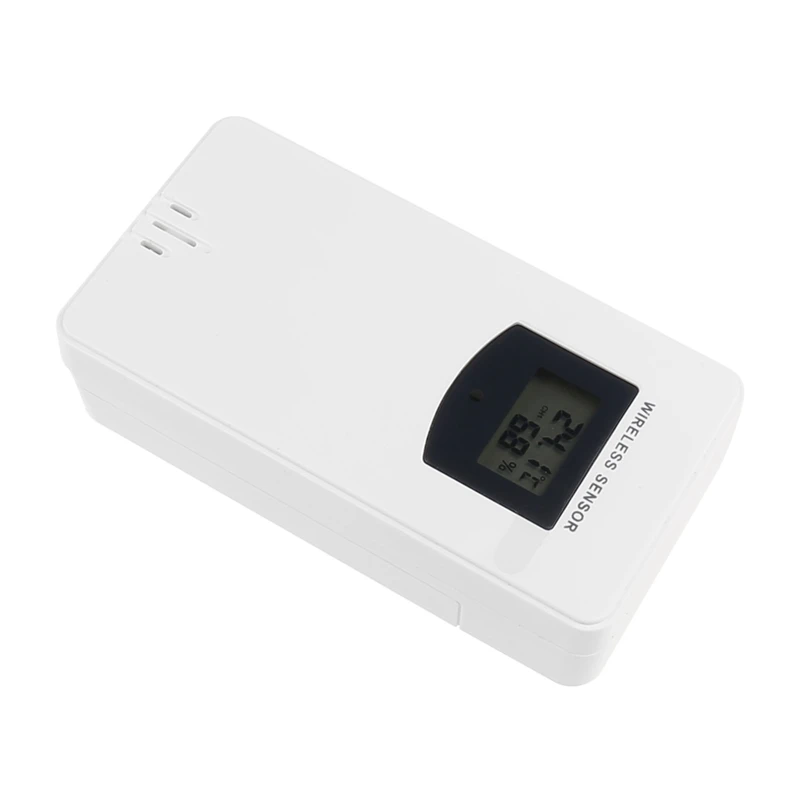 termômetro eletrônico higrômetro sem fio do medidor do sensor da umidade da temperatura de digitas usado com estação meteorológica