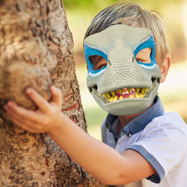 Maschere Feste Maschera Di Dinosauro 3D Realistico Raptor Dino Moving Jaw  Maschera Di Dinosauro Copricapo In PVC Di Alta Qualità Halloween Giocattolo  Bambini Regalo Di Carnevale 230901 Da 31,04 €