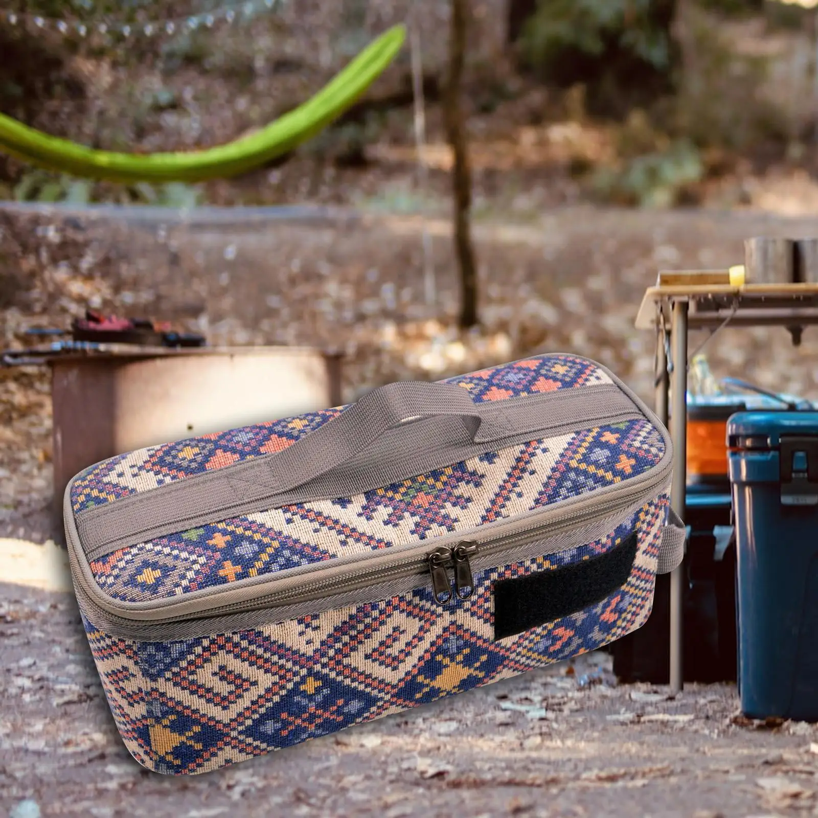 Premium Camping Tableware Storage Bag Handbag for Cookware BBQ