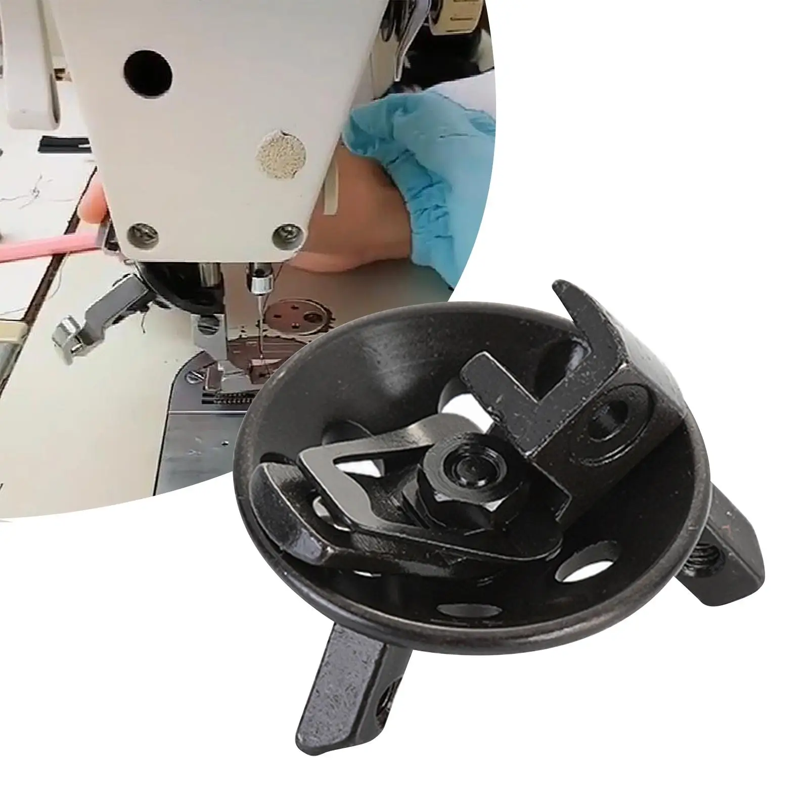 Triangle Presser Foot Bracket Transfer Support Seat Turret Presser Roller Presser Foot Holder for Industrial Sewing Machine