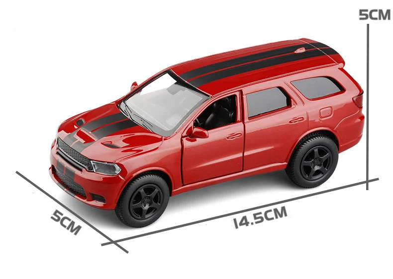 RC Cars medium Nicce 1:36 Dodge Durango SRT SUV Alloy Car Model Diecasts & Toy Vehicles Toy Cars Kid Toys for Children Gifts Boy Toy E176 remote control lamborghini
