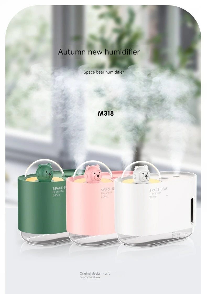 Title 2, New cute pet air spray humidifier USB mini spa...