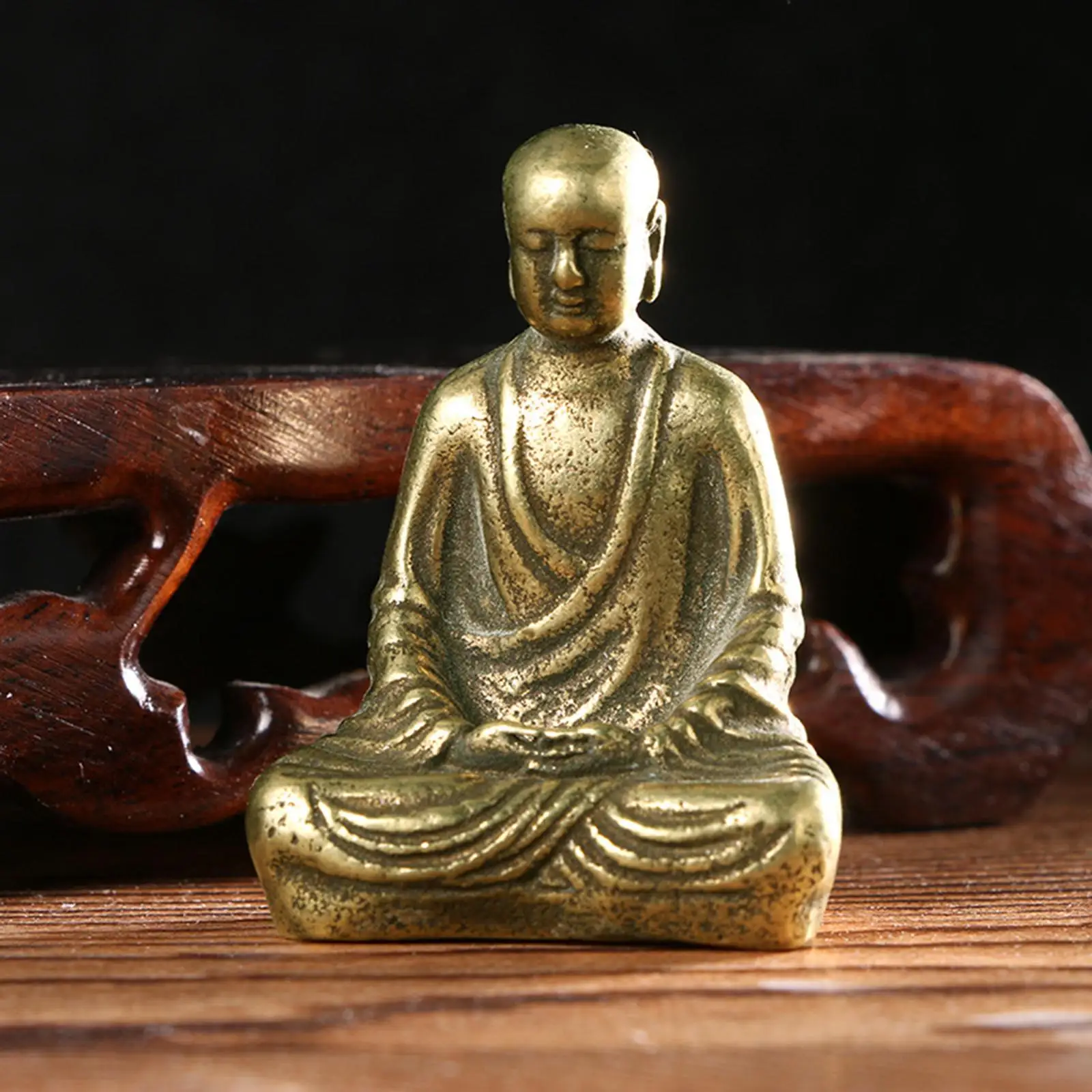 Bodhisattva Gifts   Chinese Buddha Statue Solid Copper for Household
