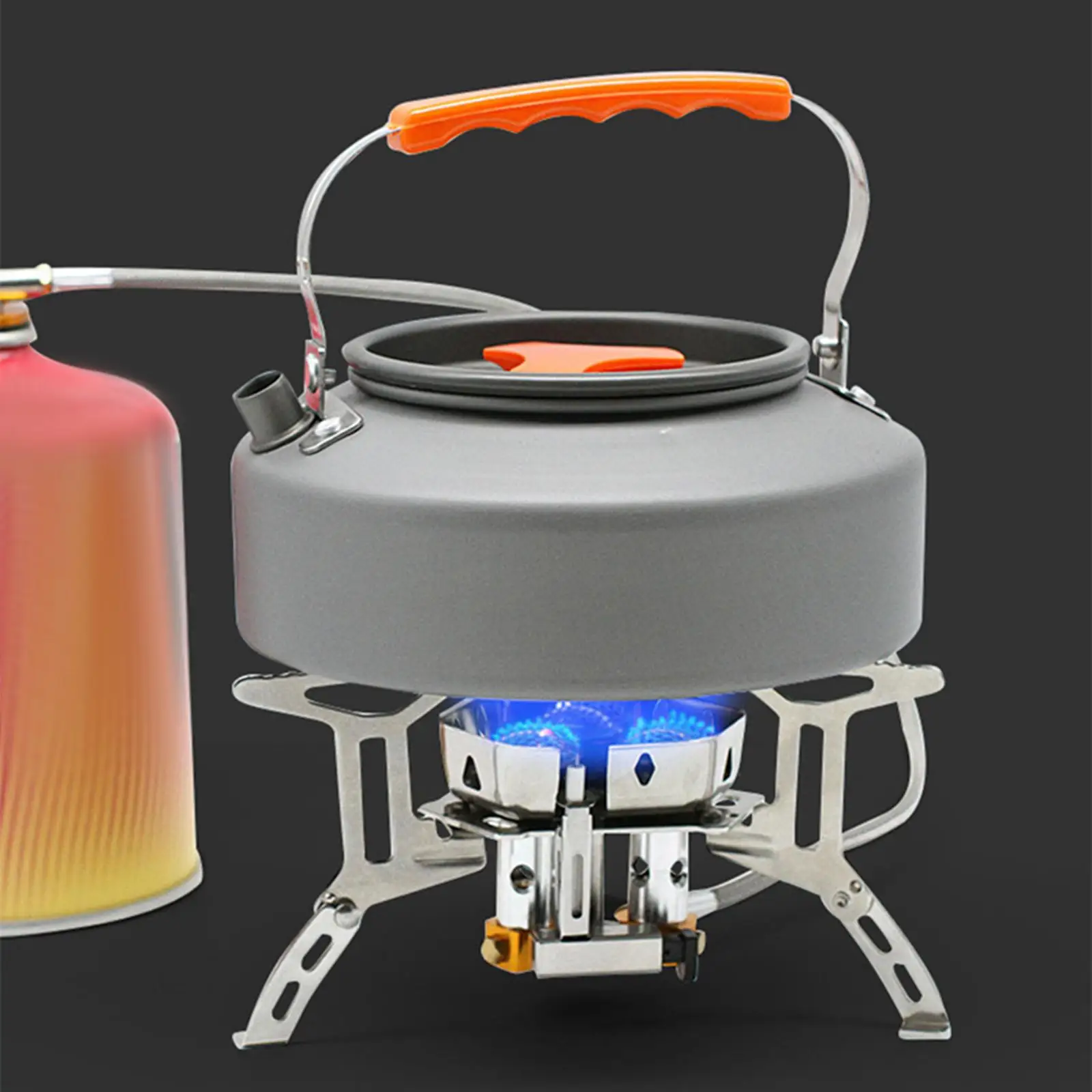 Outdoor Gas Burner Lightweight High Temperature Resistant for Picnic Cooking
