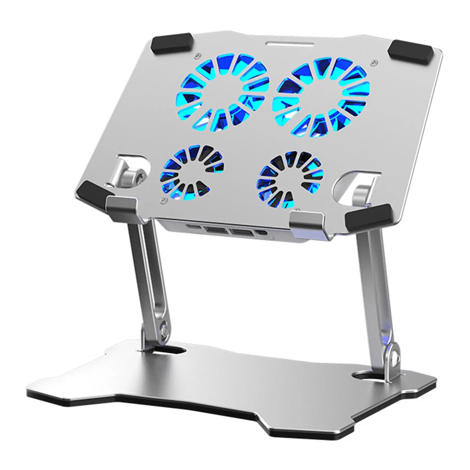 Adjustable Laptop Stand with Cooling Fan for Laptops up to 17.3