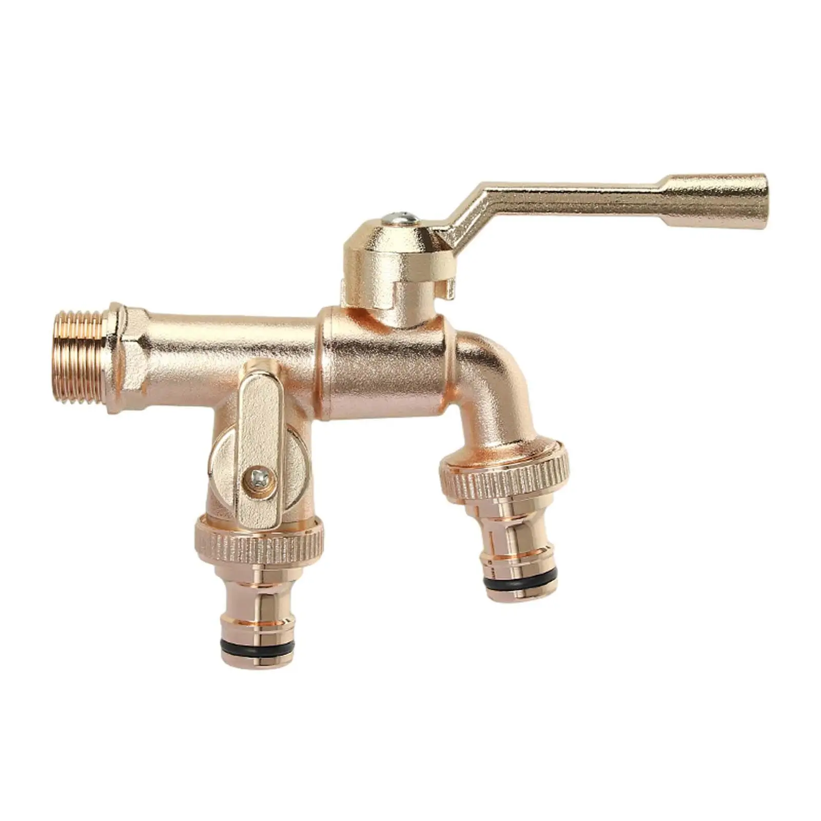 Outdoor Garden Faucet Brass Ball Valves Washing Machine Faucet for Laundry Room Home Cleaning Bathroom Car Washing Balcony