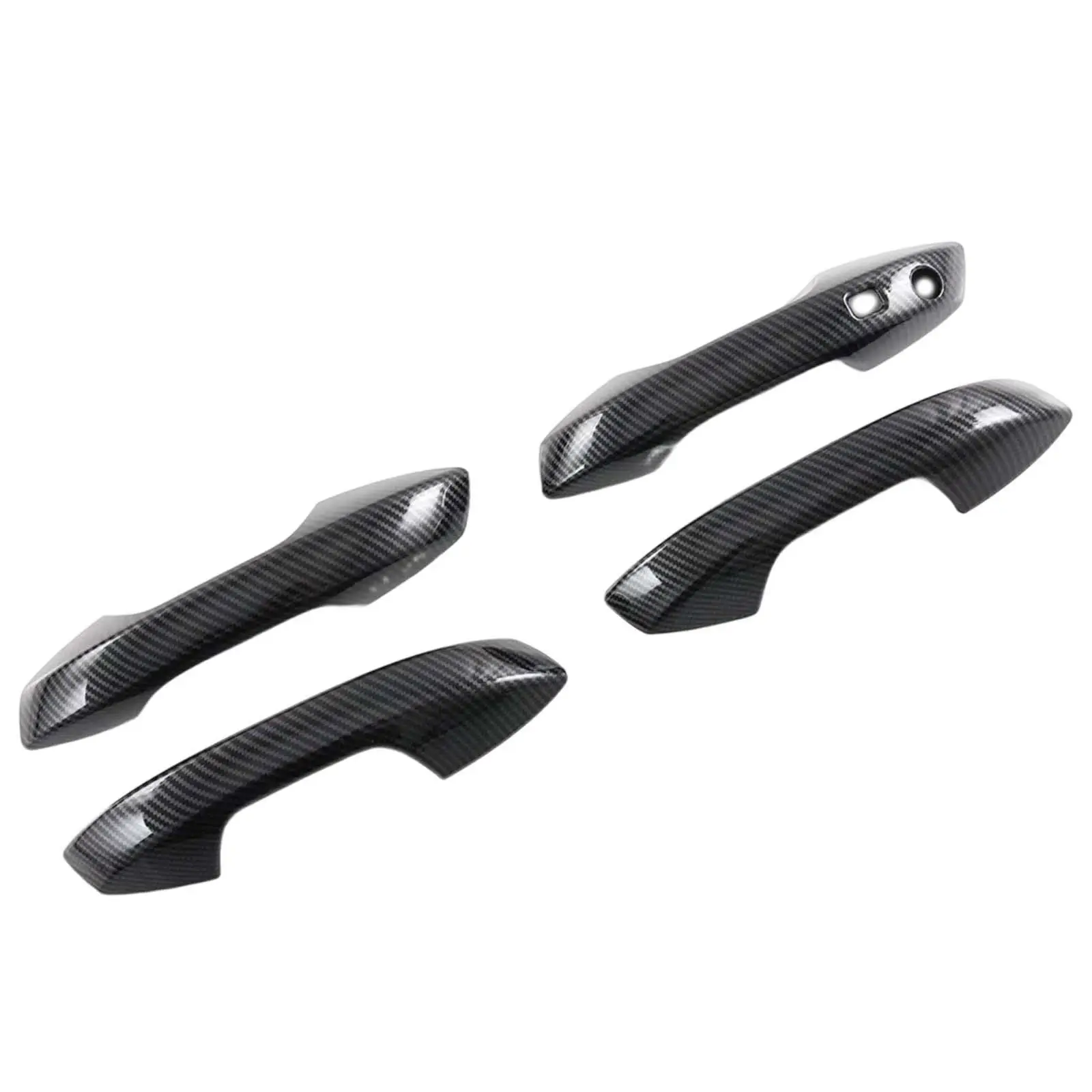 4 Pieces Auto Door Handle Protective Cover Accessories Modification Replacement Scratch Resistant Protector for Byd Atto 3