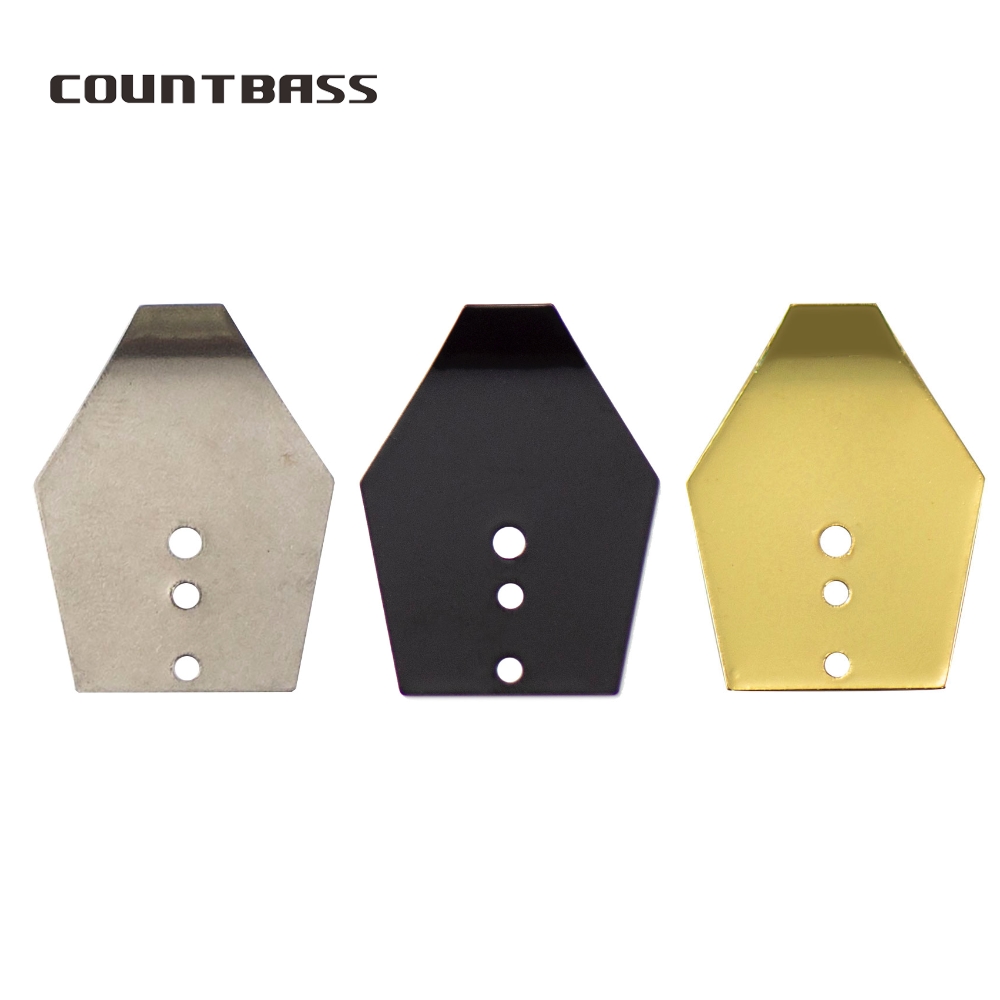 COUNTBASS 50 Stück Edelstahl/Schwarz/Gold Schwimm-Jig-Klingen, Chatterbait-Klingen, Shakee-Klingen, Schwimm-Jig-Tänzerin – Detail 7