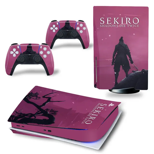 For PS5/Playstation 5 Controller Sekiro：Shadows Die Twice PVC Skin Vinyl  Sticker Decal Cover Dustproof Protective Sticker 1 PCS