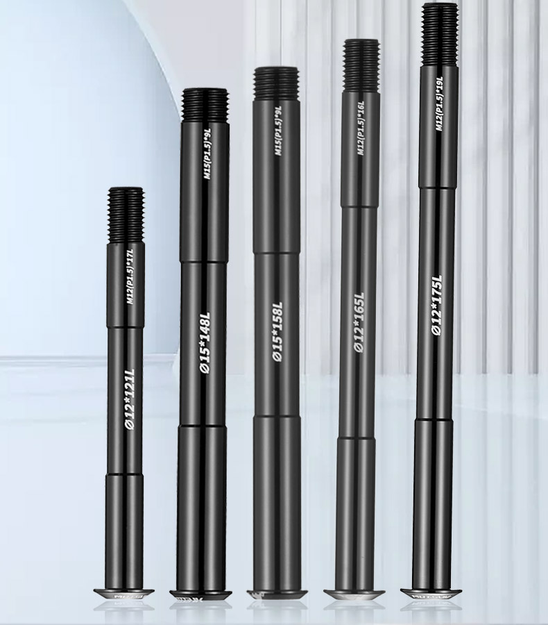 Description Picture 2 of itemBike Thru Axle Front Fork Shaft Skewers Rear Hub Thru Axle 12x126/162 M12xP1.5 M15 Bike Quick Release