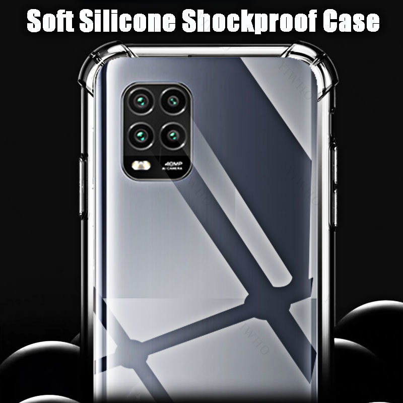 Klare Handyhülle für Xiaomi Mi 10 Lite 5G, TPU, transparent, HD-Abdeckungen, Schale für Xiaomi Mi 10 Lite 5 g, 6,57 Zoll, M2002J9G, stoßfest – Detail 6