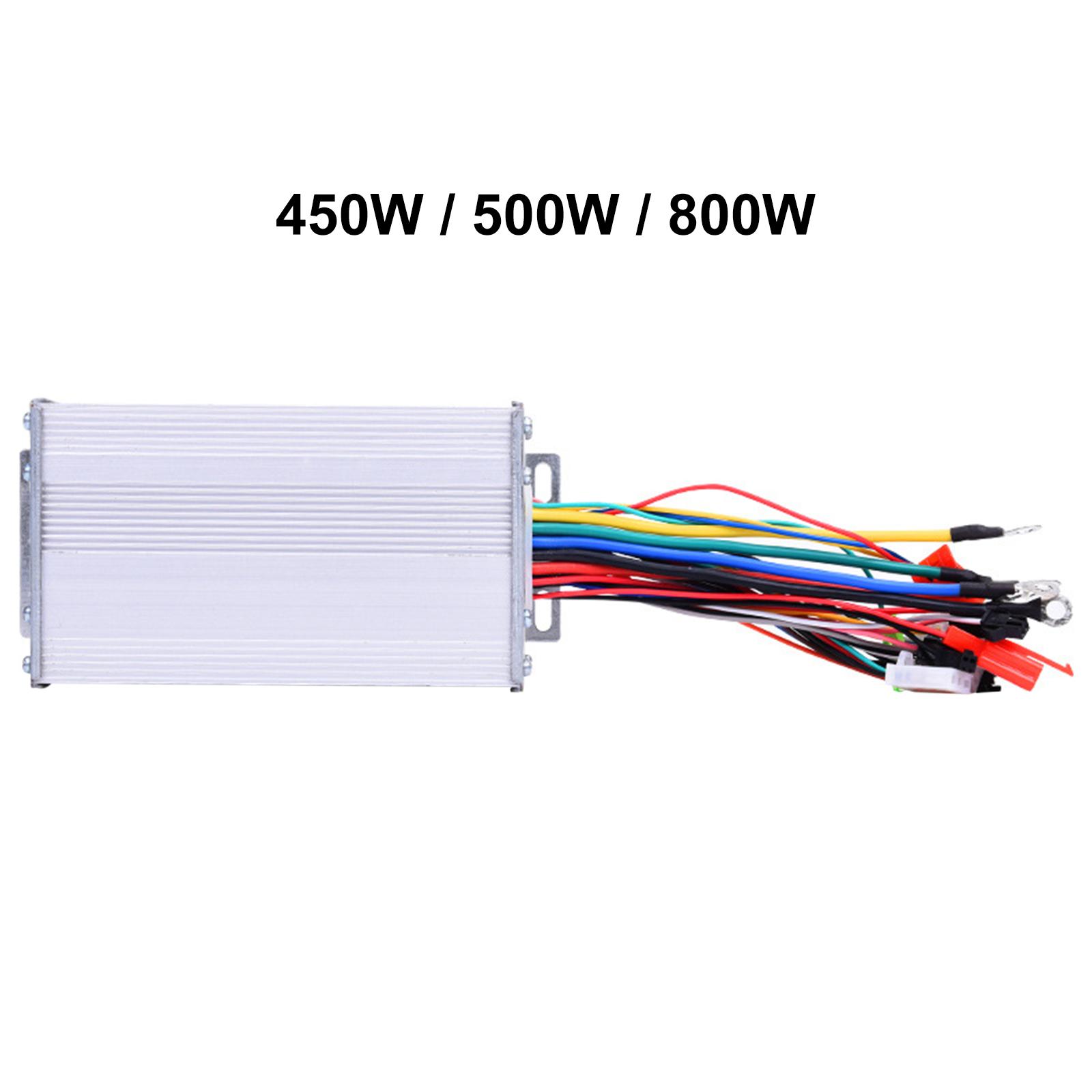 Brushless Controller 450W 500W 800W 36V 48V Electric Bike for Scooter E-Bike