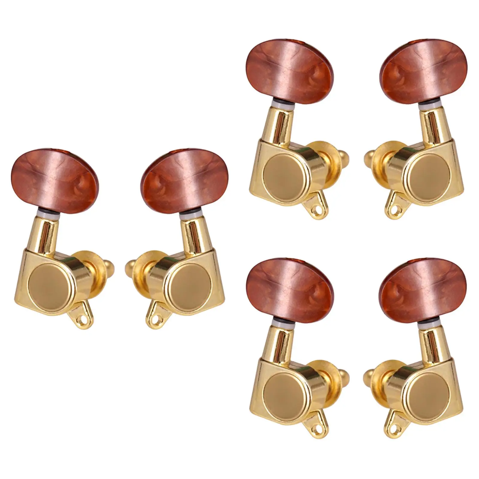 Replacement Guitar Tuning Pegs Closed Knob Enclosed Locking Tuners for Electric Guitar Parts