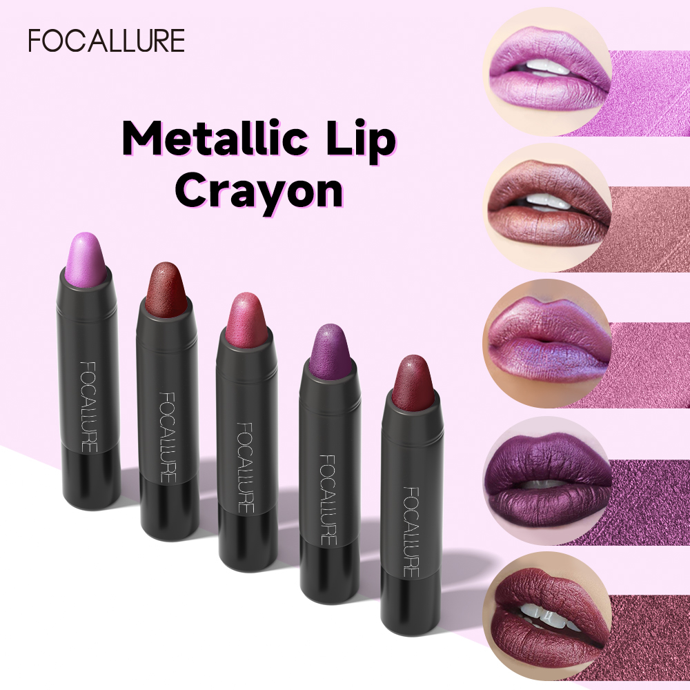 Best of FOCALLURE 31 Colors Matte Lipstick Pencil High Crayons Gloss Long-lasting Waterproof Lip Balm Pen Lips Makeup Women Cosmetics Reviews & Tips