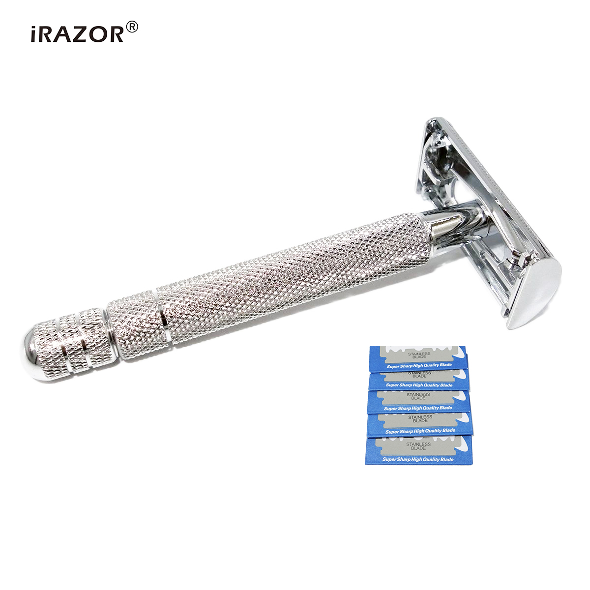 Best of IRAZOR Professional Butterfly Design Double Edge Safety Razor Men's Shaver Barber Shaving Machine Accessories With Blades Reviews & Tips