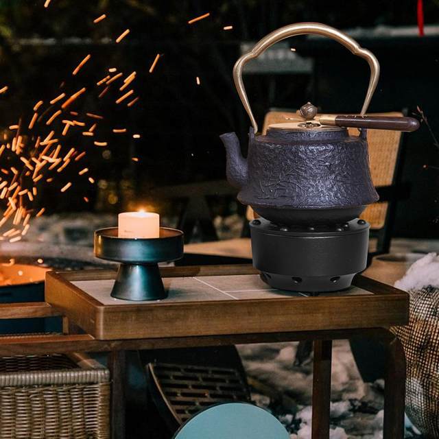 Calentador de agua para té y café, Base de aislamiento, tetera