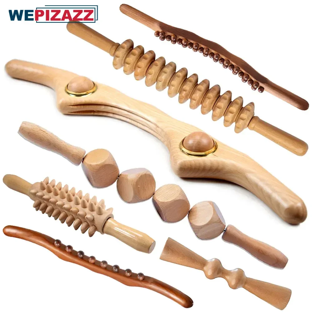 Best of Professional Wood Therapy Massage Tools, Maderoterapia Kit For Anticellulite, Gua Sha Tools For Body Shaping, Muscle Pain Relief Reviews & Tips