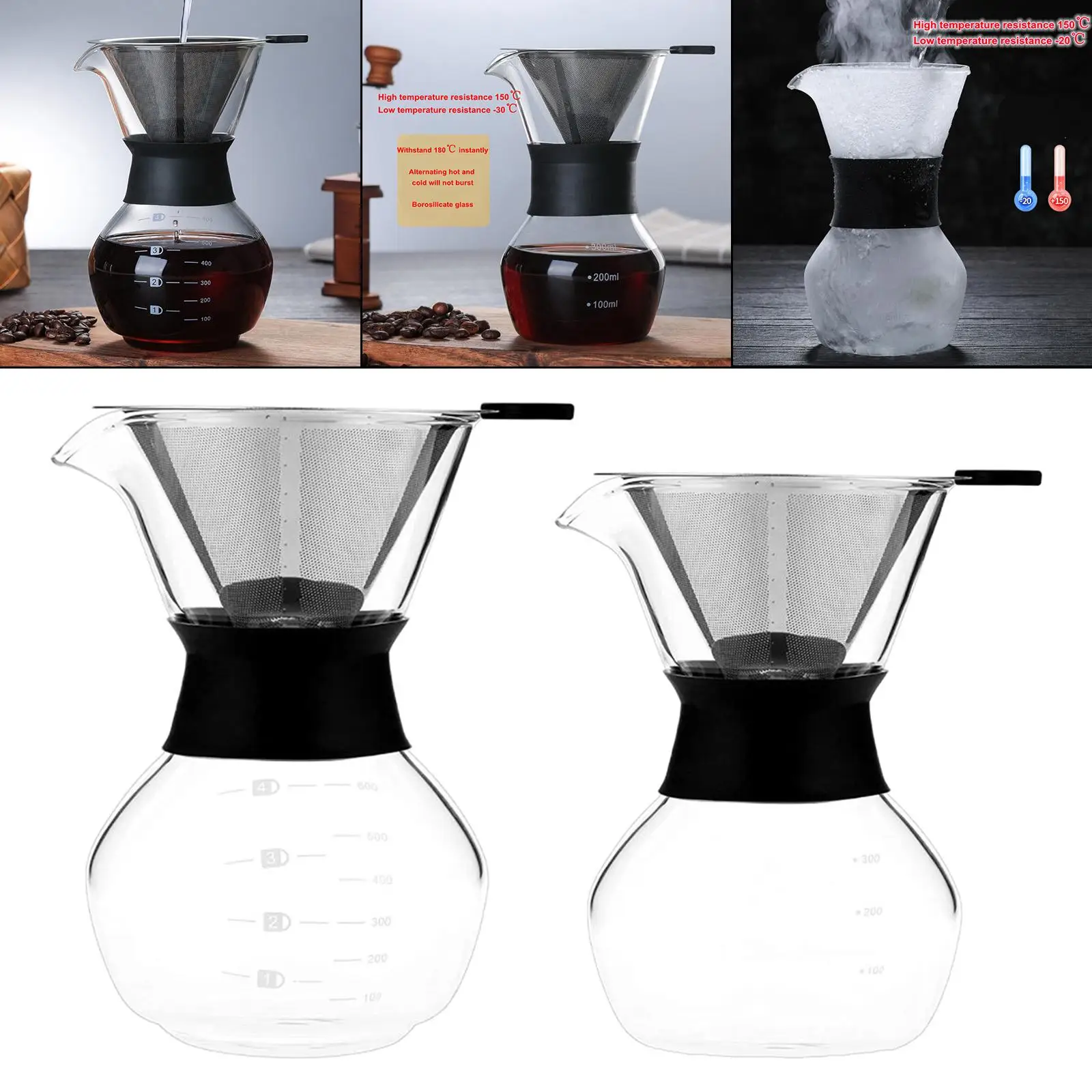 Multipurpose coffee maker for pouring   of coffee drip kettle