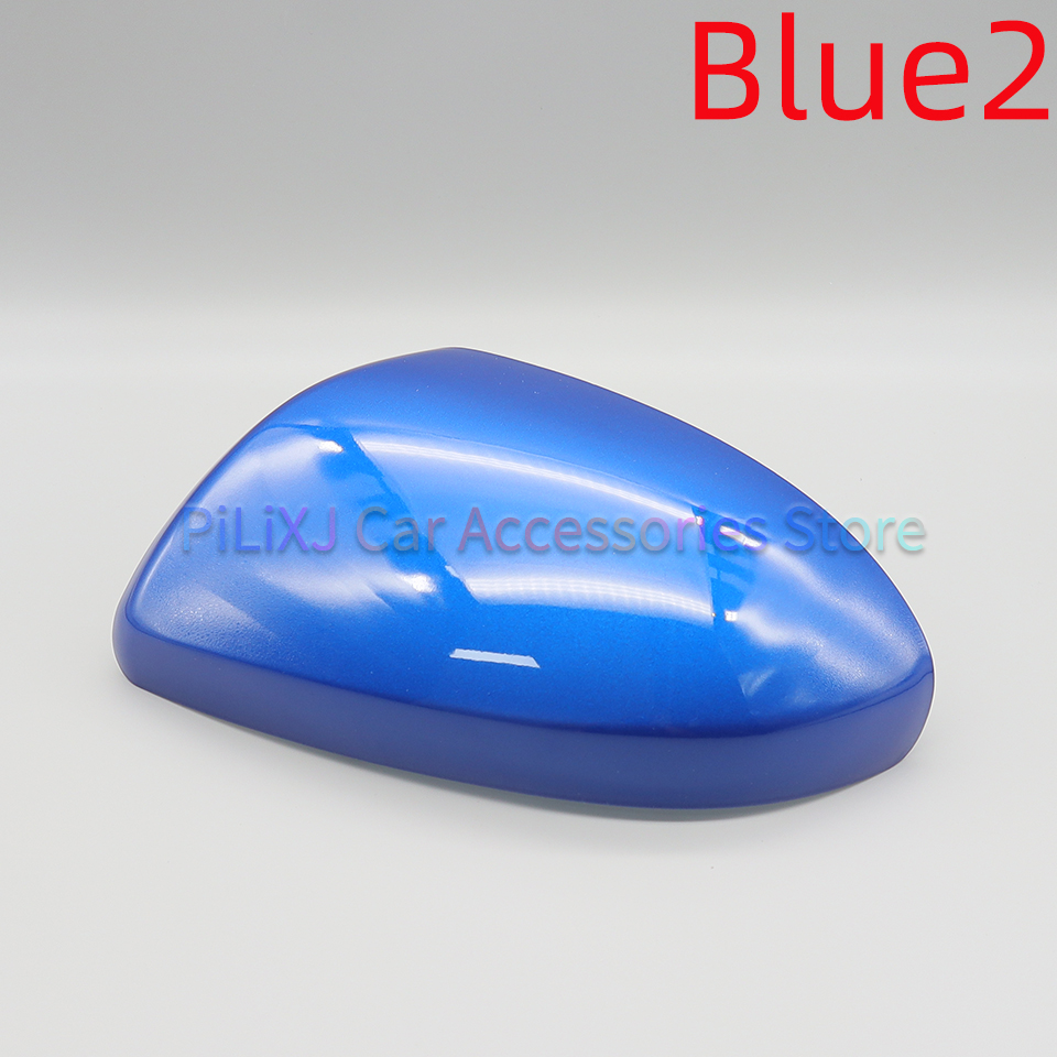 Auto Rearview Mirror Cover Cap For Mazda 2 Demio 2007 2008 2009 2010 2011 2012 2013 Wing Side Mirror Shell Housing Case Painted