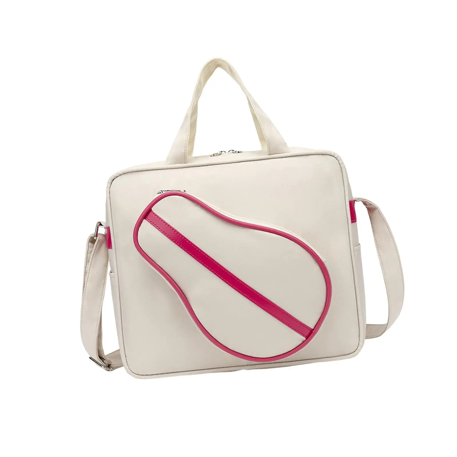 Table Tennis Shoulder Bag for Women Large   Racket Storage Bag Training Bag Multi Functional Carrying Bag Tote