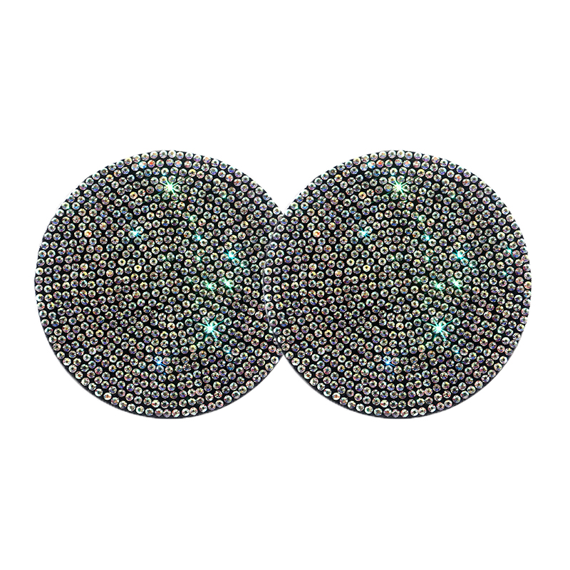 2Pcs Car Non Slip Water Cup Pad Diamond Car Coaster Water Cup Insert Coasters Pads Universal Car Cup Holder Interior Accessories