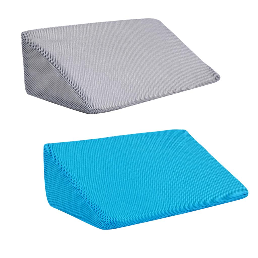 Wedge Pillow Leg Bolster Eevated Body Soft Side Sleep Pillow Bed Wedge for Bedroom Pregnant Women After Surgery Seniors Adults