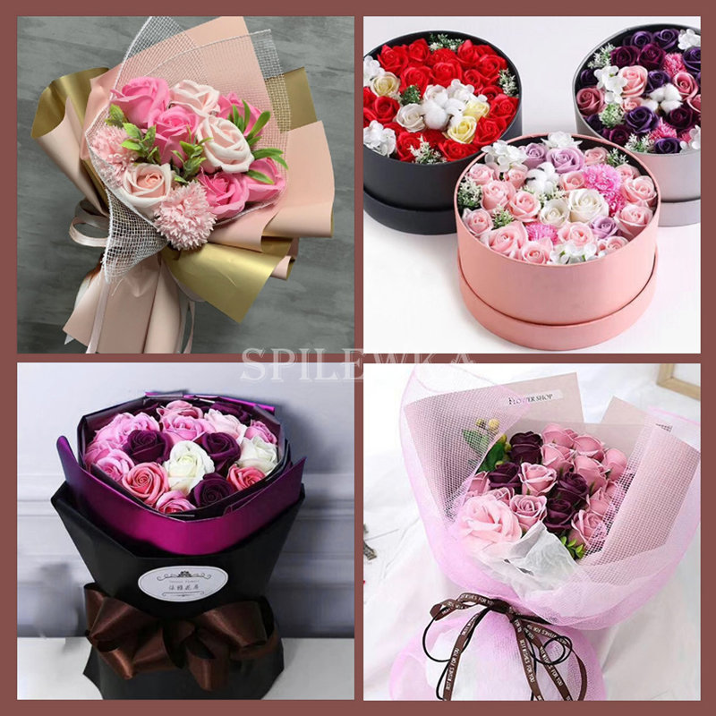 24/50 Stück künstliche Rosen für Hochzeitsdekoration, DIY-Party, Valentinstag, Blumenstrauß, Kopfschmuck, Geburtstagsgeschenk, Jahrestag – Detail 6
