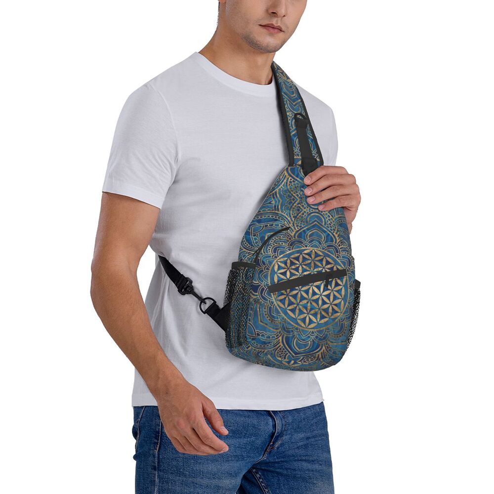 crossbody sling mochila men budismo ombro sacos de peito para viajar