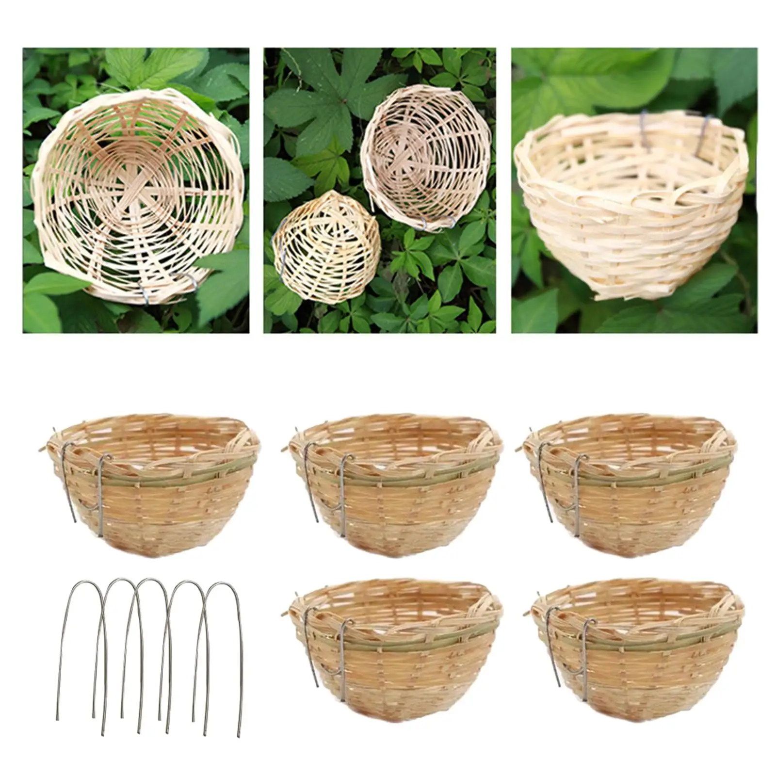 Birdhouse Pet Bedroom Hand Woven Hand Woven Birdhouses Humming Bird Houses for Decoration Lawn Roosting Outdoor Yard Lovebirds