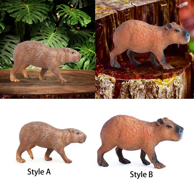 Capybara Figures Toys Collectible Science Educational Toy Animal