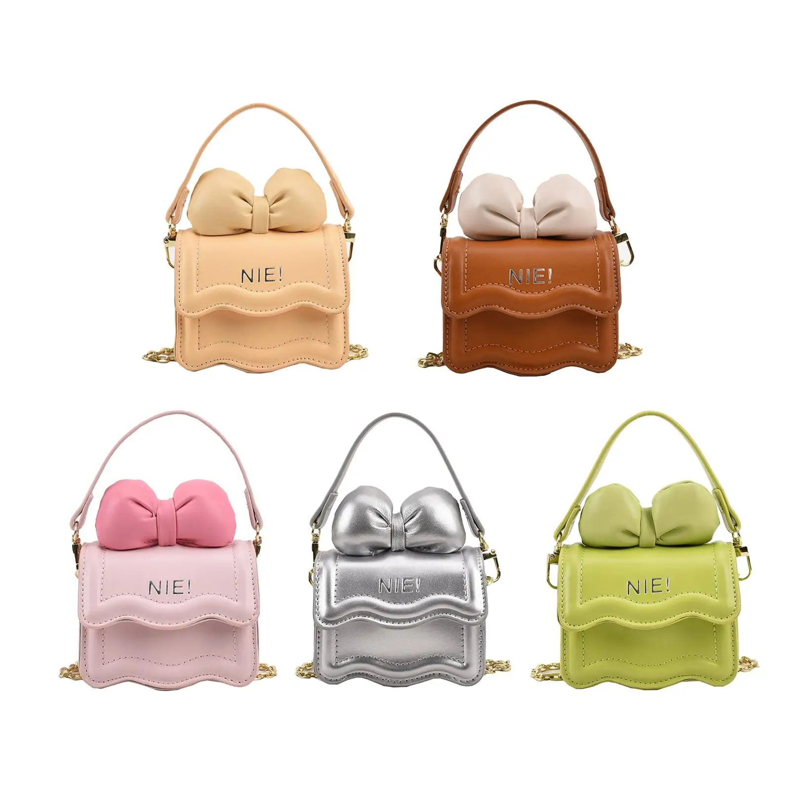 Women Shoulder Bag Chic Lightweight Pouch Gift Casual Ladies Handbag Mini Chain Bag for Traveling Spring Summer Outdoor Vacation