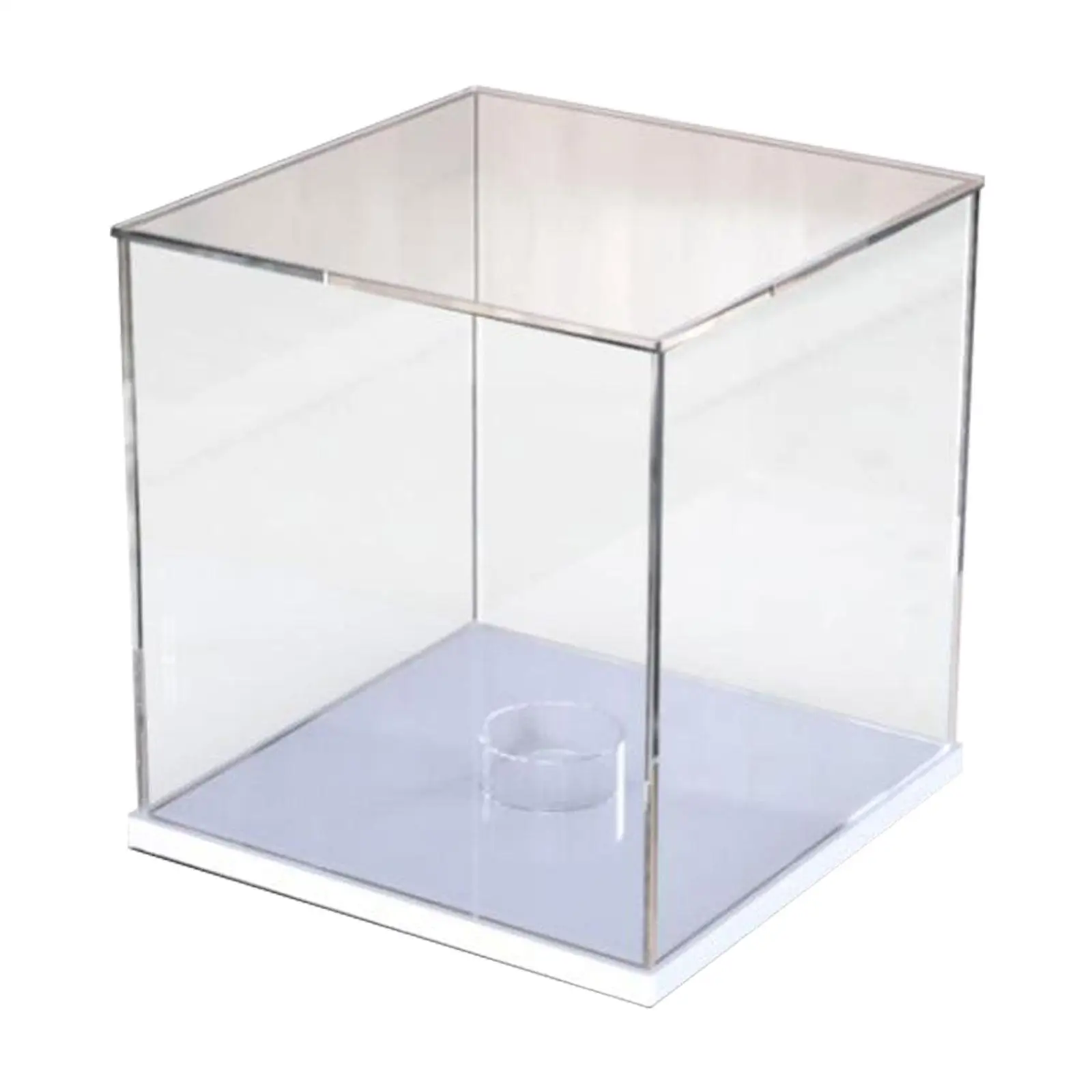 Clear Acrylic Full Size Basketball Display Box Football Display Cabinet for Baseball Toys Statues Collectibles Volleyball