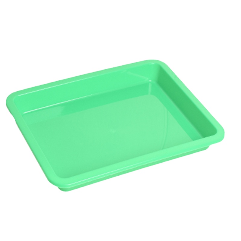 Description Picture 5 of itemSquare Plastic Trays Thicken Tea Breakfast Bread Snack Tray Dish Plate Bathroom Cosmetics Storage Rack Kitchen Organizer Serving
