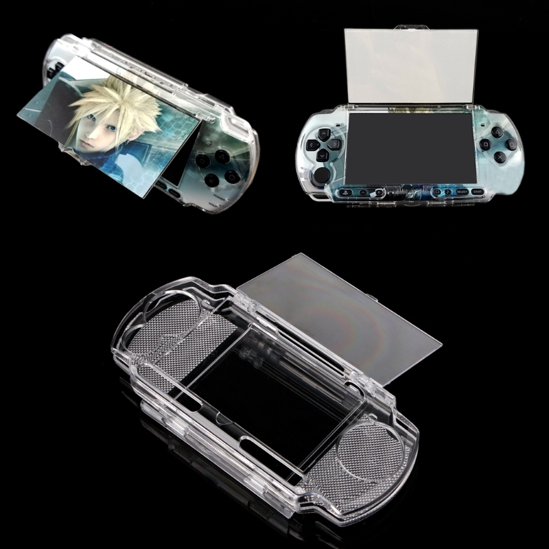 Klar Harte Schutzhülle Shell für PSP 2000 3000 Konsole Protector Haut Fall Kompatibel mit PSP2000 PSP3000 – Detail 2
