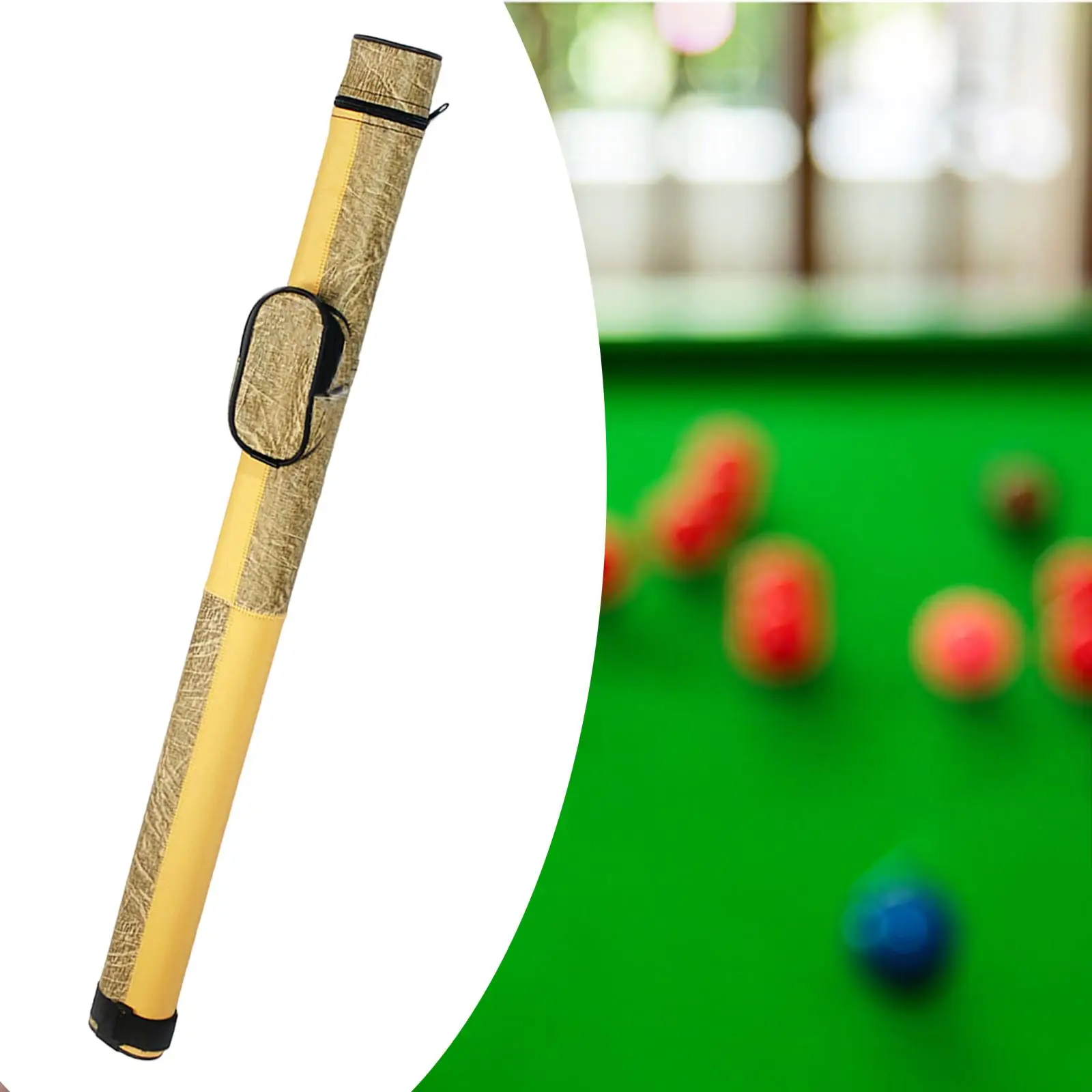 Billiards Pool Cue Carrying Case Billiard Pool Cue Bag Lightweight Billiard Pool Cue Stick Carrying Bag for Snooker Accessory