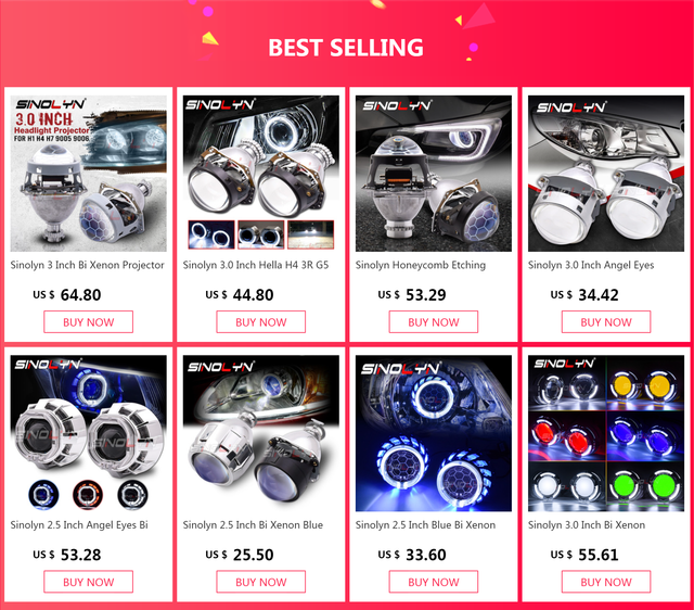 Olinyn-青いレンズ付きプロジェクター,ヘッドライトh4,キセノン