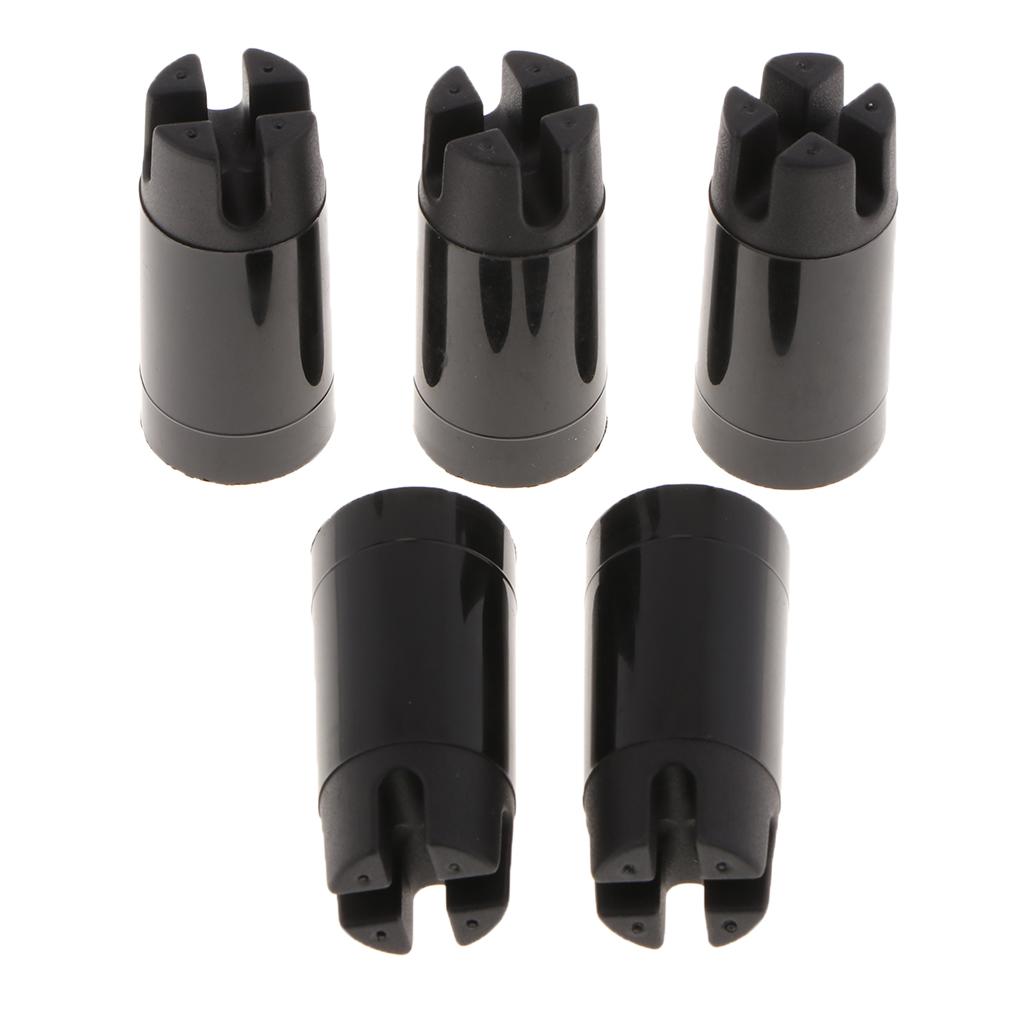 5pcs Fishing Rod Butt End Cap Protectors Custom DIY Rod Building Components