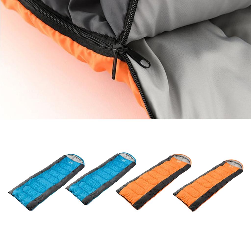 Waterproof Sleeping Bag Envelope Sleep Pad with Carry Bag Camping Hiking Gear