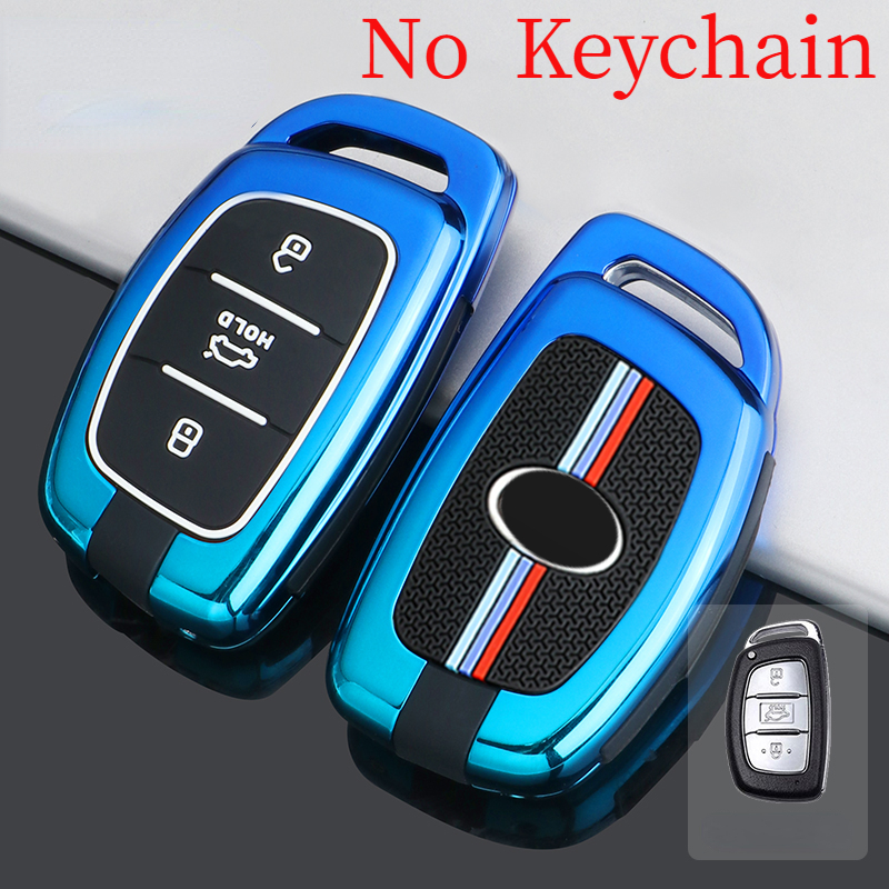 Nuova custodia per chiave a distanza per auto in lega Shell per Hyundai Tucson Sonata Santa Fe Elantra Accent Solaris Verna ix25 ix35 i20 i30 i40 - Sd8953edf080649ac94c26cc1fef6e5faQ