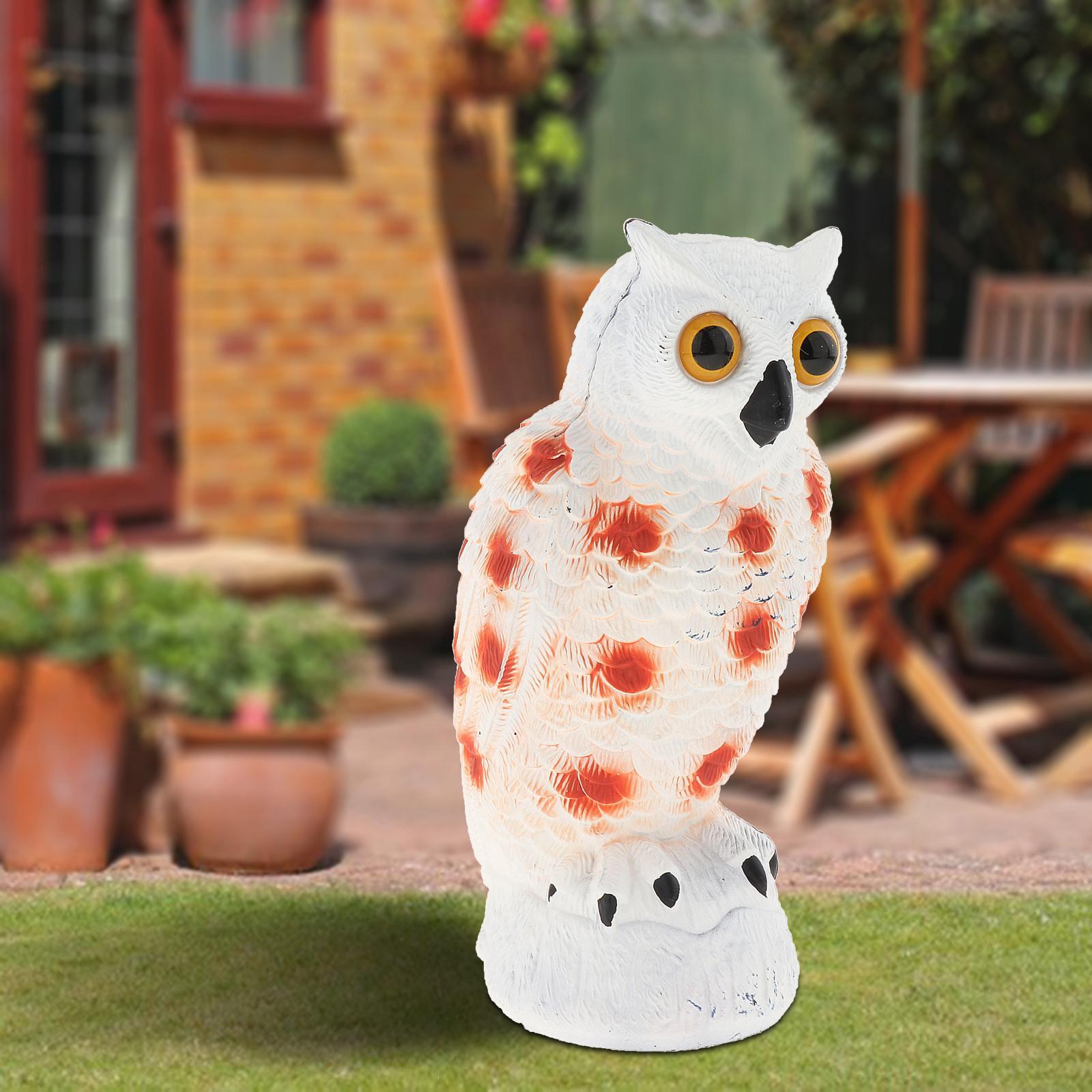 Description Picture 6 of itemFake Owl Decoy Hunting Deterrent Bird Reject Pigeon Cat Crow Scarer Repeller Pest Control for Hunting