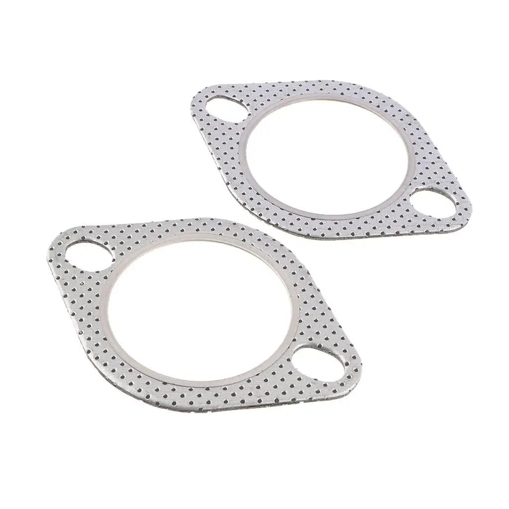 2 Pack of Seal 2- 2.5`` Exhaust Flange Gasket,  High Temperature for Exhaust
